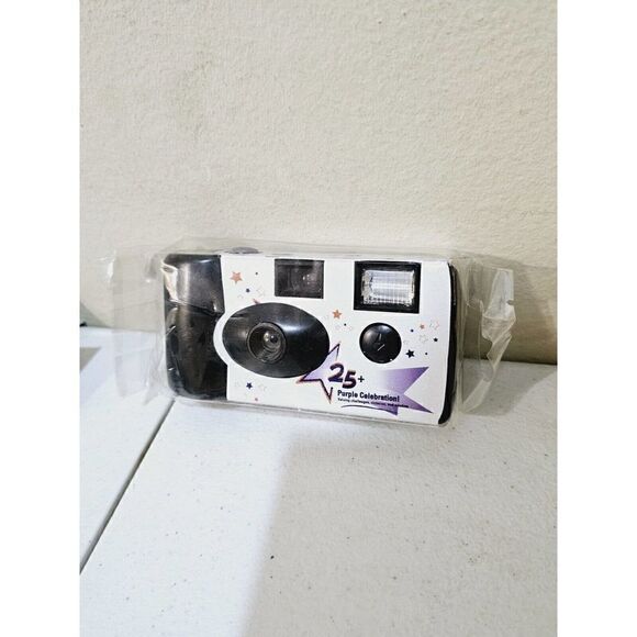 Single Use Custom Camera Collection Purple Celebration - Picture 1 of 7